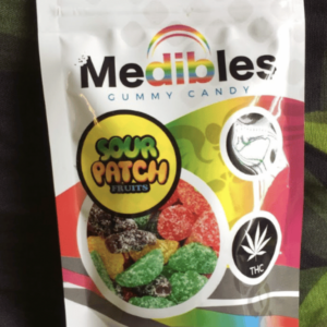 Medibles THC Gummies 20mg | Medibles Sour Patch